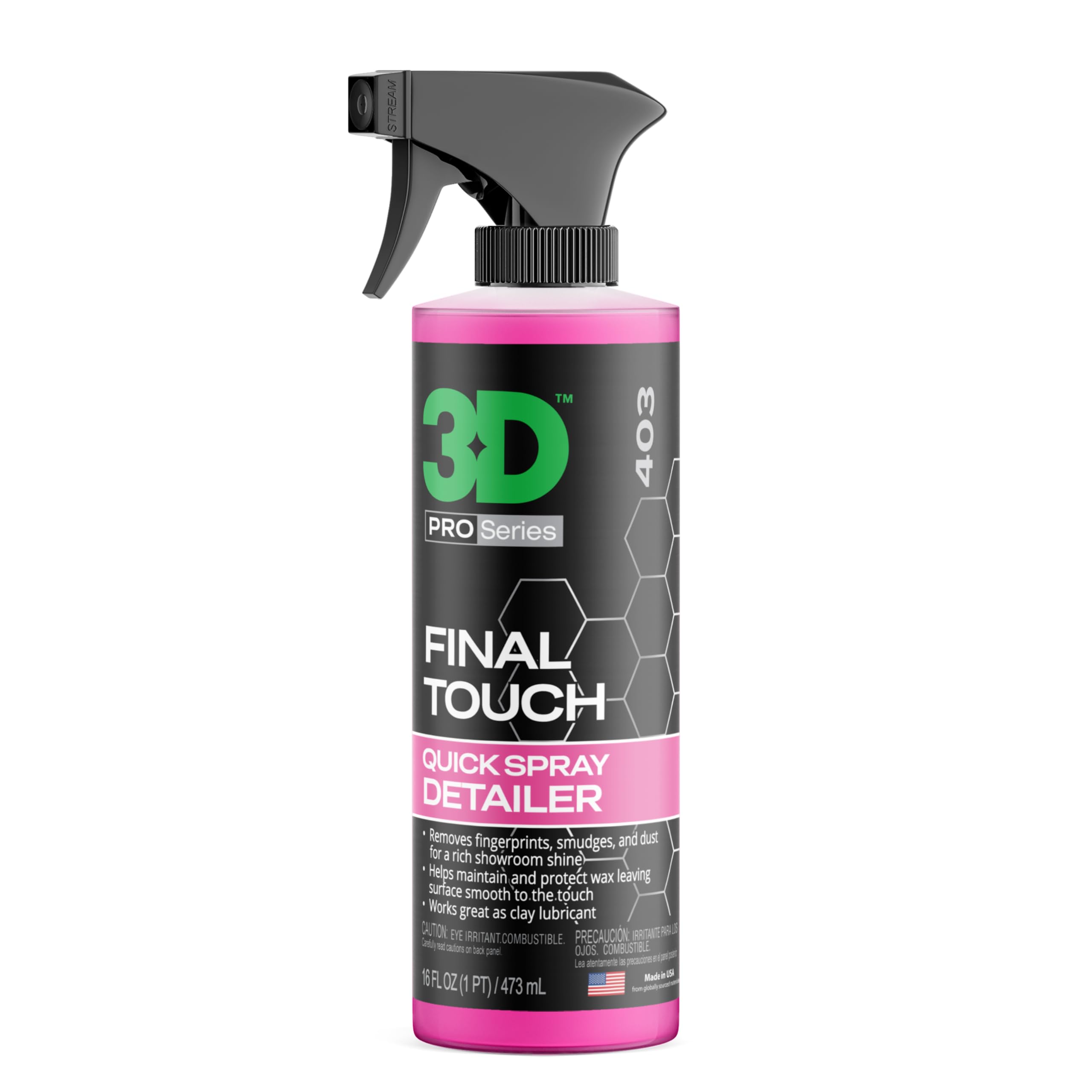 Amazon.com: 3D Final Touch Quick Detail Spray - Easy Spray On